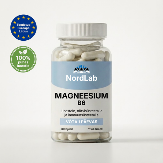 Magneesium + B6-vitamiin